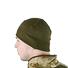 Шапка Polartec олива, фото 8