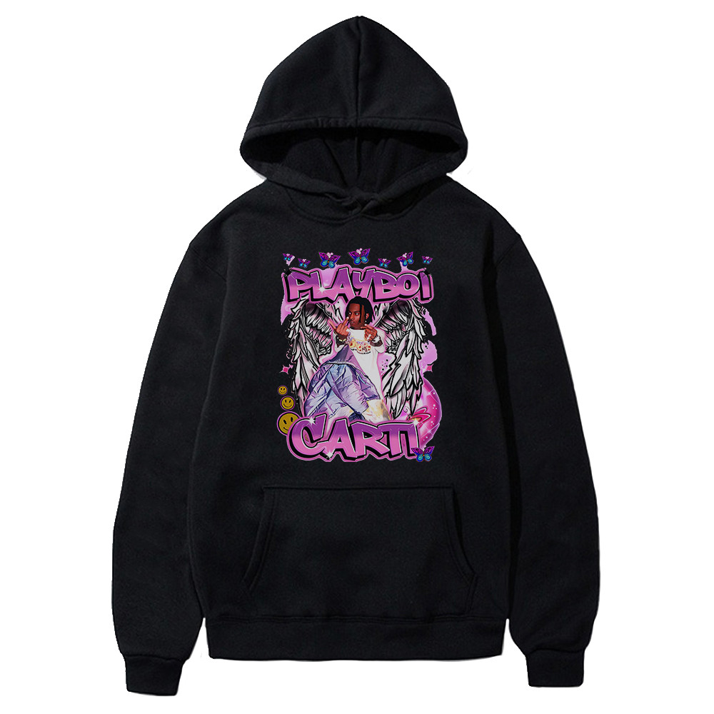 Худi чорний LOYS Playboy Carti - Angel XS