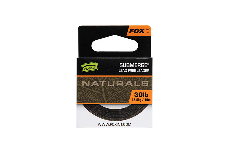 Лідер FOX EDGES™ NATURALS SUBMERGE LEADER 30lb/10m