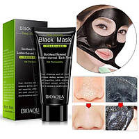 Маска-пленка для удаления черных точек Bioaqua Deep Cleansing Black Mask 60 г (для лица)