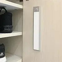 LED світильник із датчиком руху для підсвічування кухні шаф, 26 см USB 3 Color