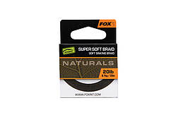 Повідцевий матеріал FOX EDGES™ NATURALS SUPER SOFT BRAID 25lb/20m