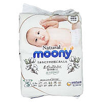 Підгузки дитячі Moony Natural Розмір S 4-8 кг, 58 шт