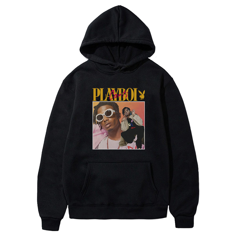 Худi чорний LOYS Playboy Carti Black XS, фото 1