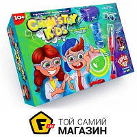 Набор экспериментатора Danko Toys Безопасные опыты «CHEMISTRY KIDS» (CHK-01-02U)