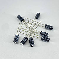 Электролитические конденсаторы 4,7 мкф x 63 В - 4x7 мм 105 °C HITANO (миниатюрные)