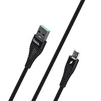 Кабель usb Hoco U53 Micro (1.2m) Black