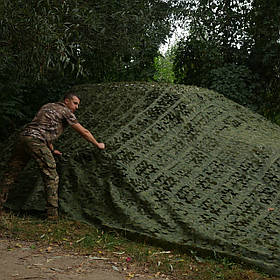 Маскувальна сітка Militex 5х5м (площа 25 кв.м.)