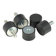 Антивібраційні вставки для кондиціонерів 4040 БГ М10 (віброгасники, віброопори), фото 2