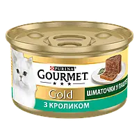 Purina Gourmet Gold Кусочки в Паштете с Кроликом 85 г влажный корм для котов (122922-21) BE