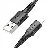 Кабель usb Borofone BX80 Lightning Black