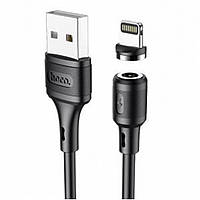 Кабель usb Hoco X52 Sereno magnetic Lightning Black