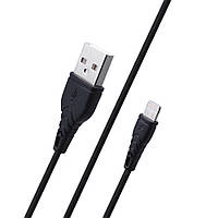 Кабель usb Yoobao C4 Lightning cable 2.4A 1m Black