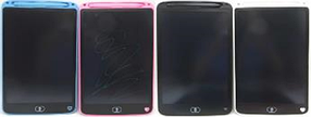 Планшет дитячий для малювання LCD діагональ 8,5" 14,5х22,7 см 4 кольори KNZ
