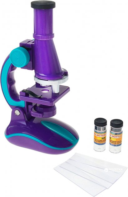 

Микроскоп детский 100х 200х 450х Фиолетовый