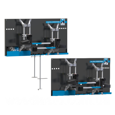 Стенд CCD розвал-сходження для легкових автомобілів Hofmann Megaplan Logik 8 Panel