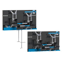 Стенд CCD развал-схождение для легковых автомобилей Hofmann Megaplan Logik 8 Panel