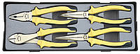 Набор шарнирно-губцевого инструмента 4 ед. Force T5046 F