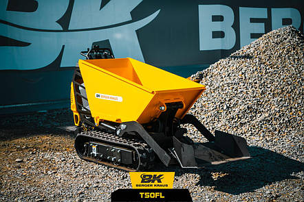 Бензиновий самоскид на гусеницях 500кг T50FL Briggs&Stratton E-start starter, фото 1