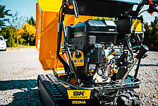 Міні самоскид D50HA Тачка на гусеницях 500кг Briggs&Stratton starter E-start, фото 4