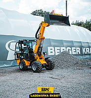 Фронтальный погрузчик с кабиной Berger Kraus BK810T с двигателем Perkins Euro 5