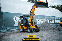 Фронтальний навантажувач з кабіною Berger Kraus BK810T двигун Perkins Euro 5, фото 5