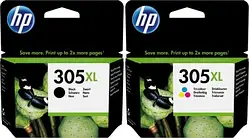 Набір чорнил HP 305XL чорний + кольоровий 3YM62AE 3YM63A