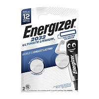 Батарейки літієві Energizer ULTIMATE Lithium CR2032 3 V 2 шт BLISTER CARD