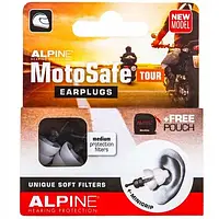 Беруші Alpine MotoSafe Tour білі 2 шт