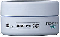 Воск сильной фиксации для волос - idHair Sensitive Xclusive Strong Hold Wax 100ml (1088378)