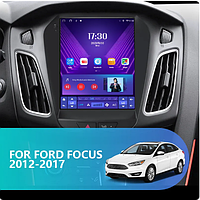 Штатная автомагнитола Android для Ford Focus 3 Mk 2011-2019 Tesla Style DSP 2/32Гб 8CORE WiFi 4G Sony 1п