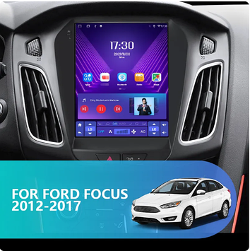 Штатна автомагнітола Android для Ford Focus 3 Mk 2011-2019 Tesla Style DSP 2/32 Гб 8CORE WiFi 4G Sony 1п