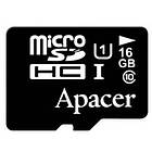 Картка пам'яті MicroSDHC 16Gb Apacer (клас 10) UHS-1, фото 3