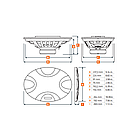 Коаксіальна овальна акустика Hertz Uno X 690, фото 3