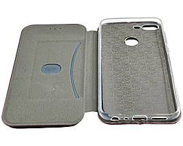 Чохол книжка Elegant book для Honor 9 Lite бордовий, фото 5