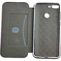 Чохол книжка Elegant book для Honor 9 Lite бордовий, фото 4