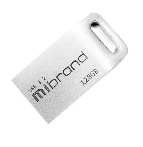 USB флешка Mibrand USB 3.2 Gen1 Ant 128GB Silver (MI3.2/AN128M4S)