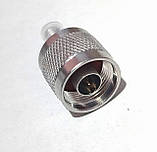 Антенний перехідник SMA female N male (SMA мама N тато), фото 2