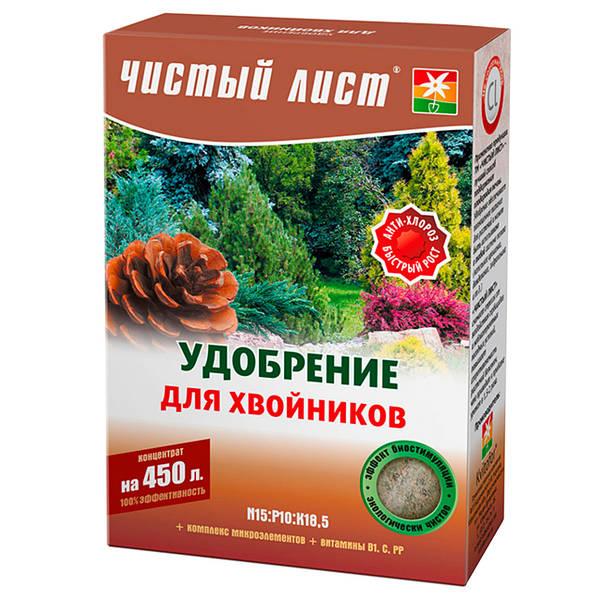 Чистий лист для хвойників 300 г ( 9 шт упак )