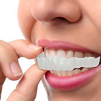 Белые съемные виниры для зубов SnapOn Smile Veneers
