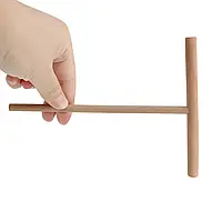 Палочка Т-образная для блинов Шпатель деревянный для блинницы