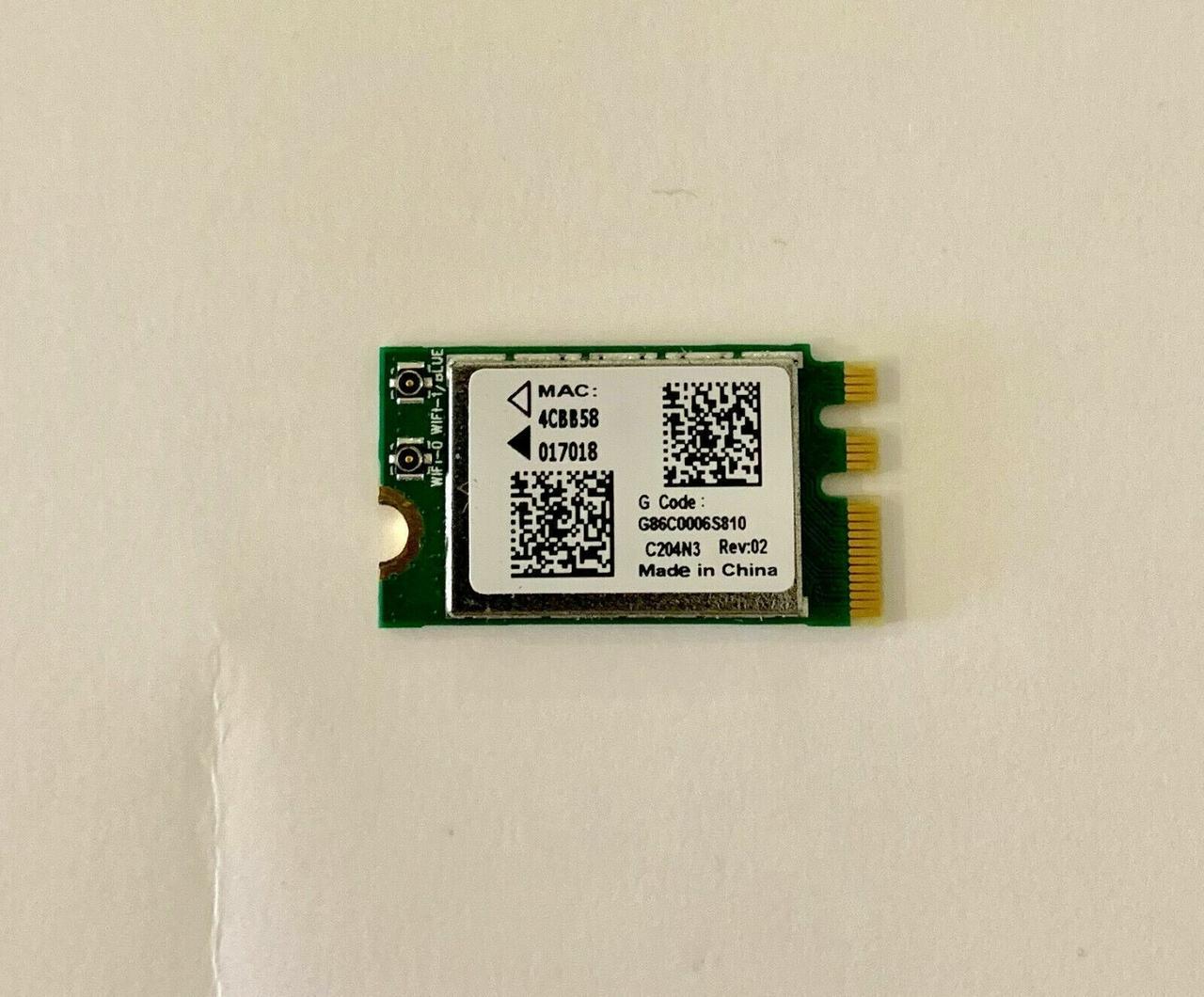 Wi-fi+BT модуль M.2 для Toshiba! Qualcomm Atheros C204N3 802.11 b, g, n, 300 Mbps 2,4 GHz/5 GHz!