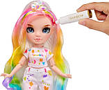 Лялька Рейнбоу Хай Розфарбуй та створи Ляльку сам Rainbow High Color & Create Doll Blue Eyes 594123 MGA Оригінал, фото 5