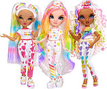 Лялька Рейнбоу Хай Розфарбуй та створи Ляльку сам Rainbow High Color & Create Doll Blue Eyes 594123 MGA Оригінал, фото 7
