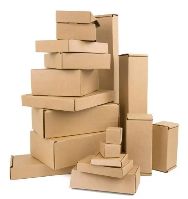 Подарочная картонная самосборная коробка 22х20х7 см коричневая упаковки подарков одежды - фото 8 - id-p1940876789