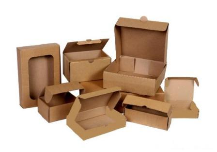 Подарочная картонная самосборная коробка 22х20х7 см коричневая упаковки подарков одежды - фото 9 - id-p1940876789