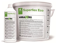 Двухкомпонентный реактивный полиуретановый клей Kerakoll Superflex Eco A+B (R2T) белый 8 кг