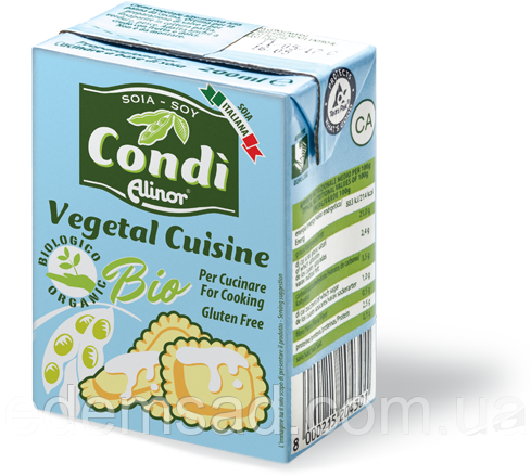 Соєві вершки "Soy Cooking Cream", 200 мл.