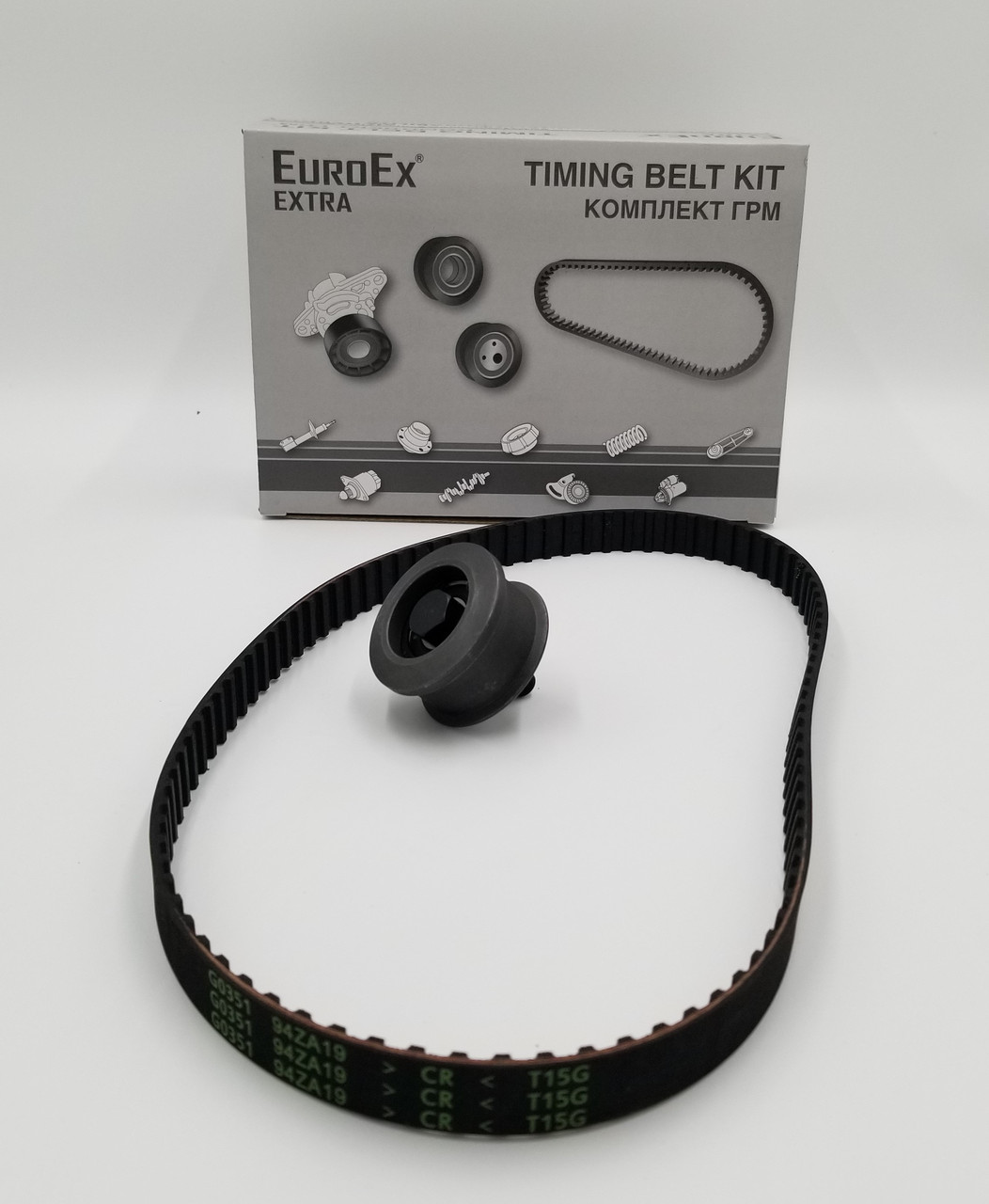 Ремінь ГРМ із роликом ЗАЗ 1102 / Таврія EuroEx Угорщина