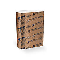 Рушники паперові Z-скл. двошарові білі, 200 л., (20*22,5см.), Rulopak, фото 2